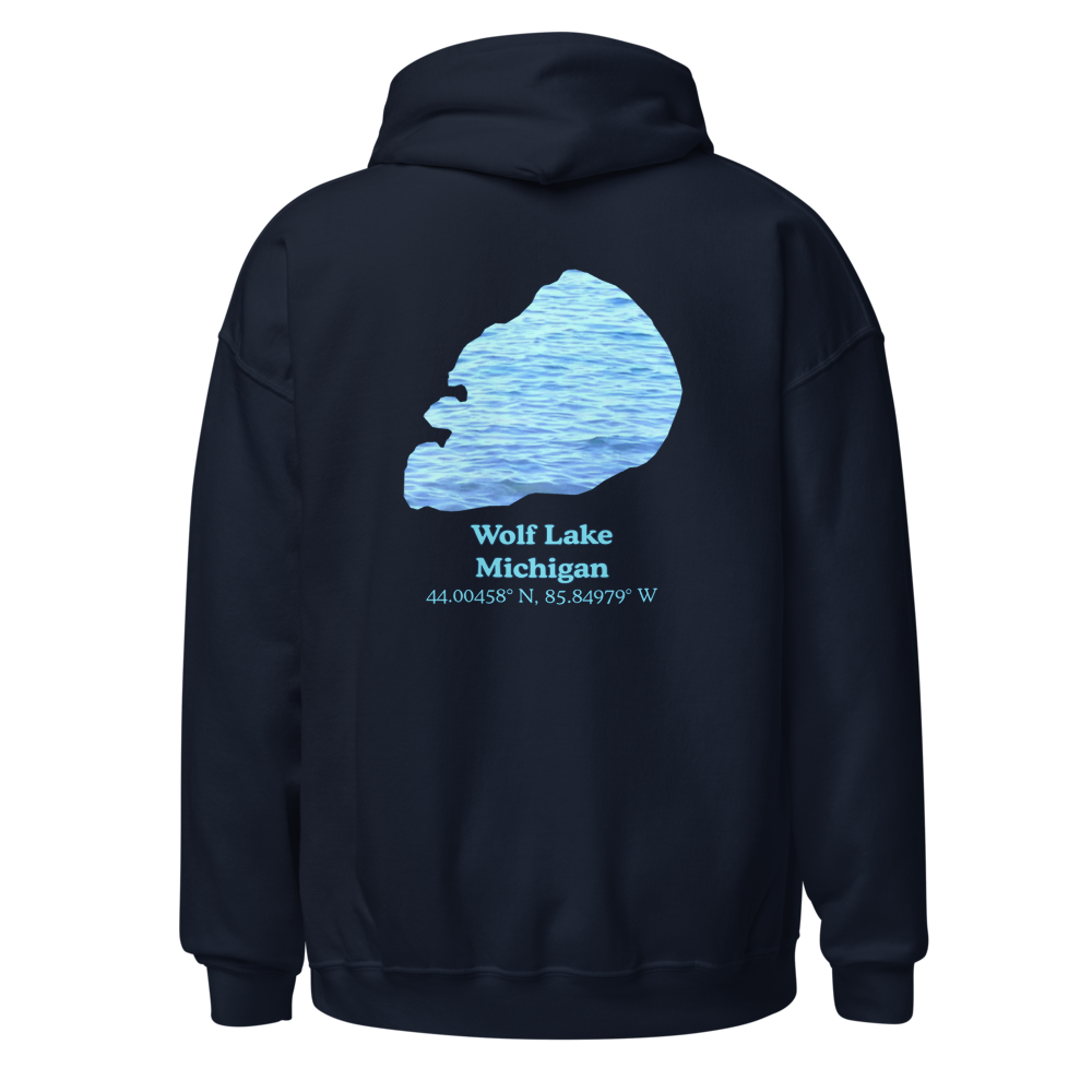 Wolf Lake Unisex Pullover Hoodie