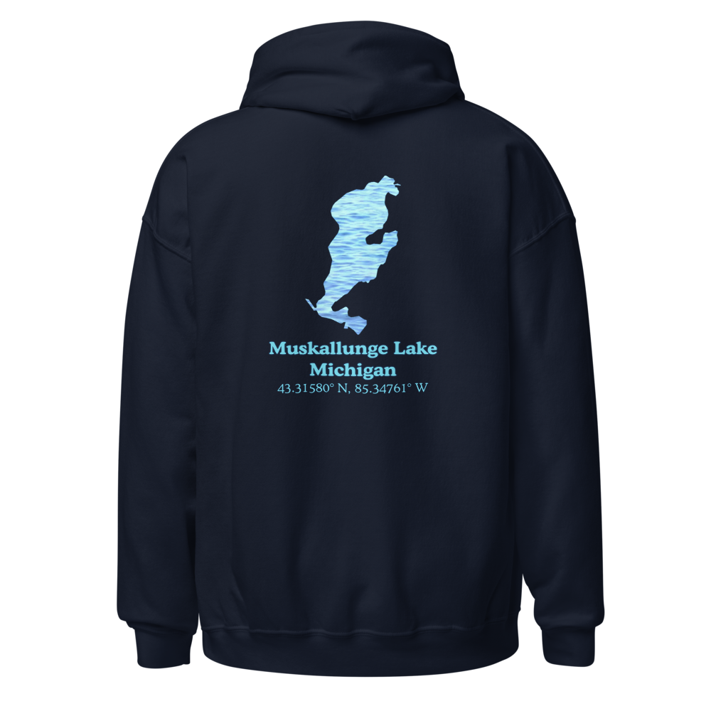 Muskallunge Lake Unisex Pullover Hoodie
