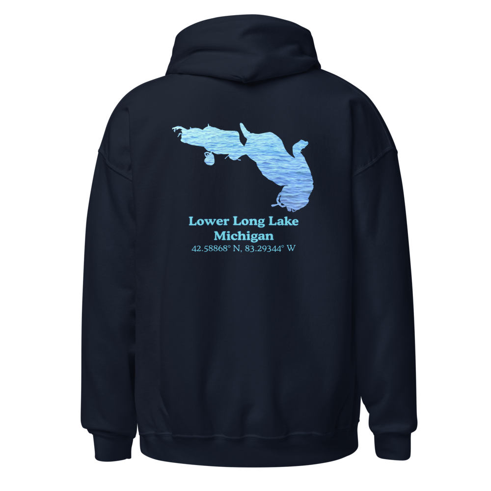 Lower Long Lake Unisex Pullover Hoodie