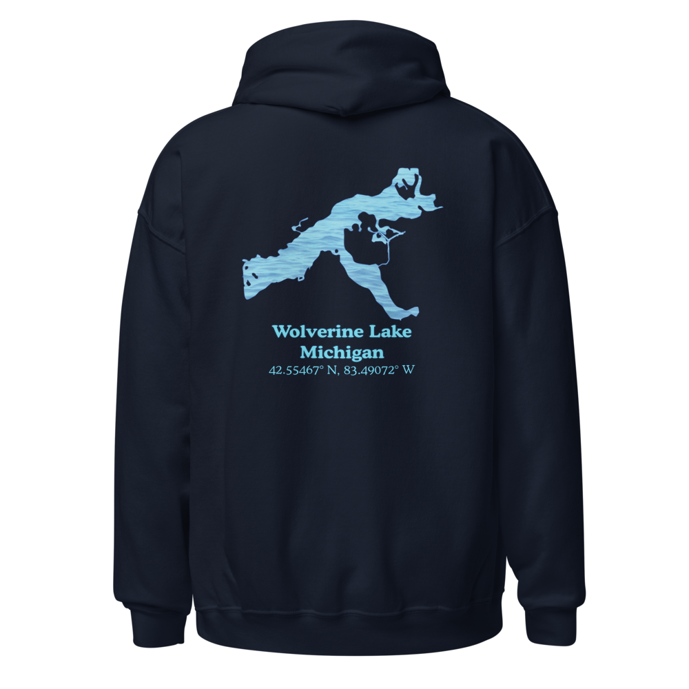 Wolverine Lake Unisex Pullover Hoodie