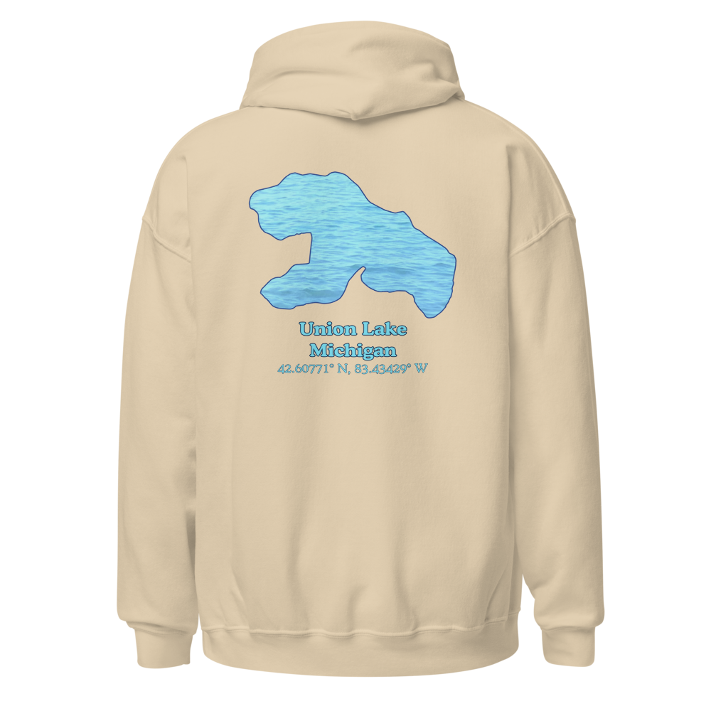 Classic Unisex Pullover Hoodie - Union Lake on back and We Lake You on front