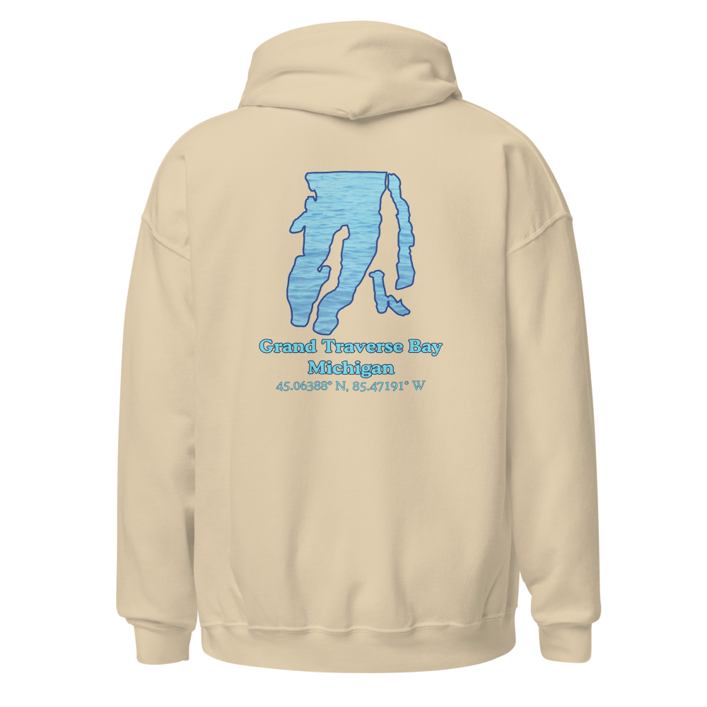 Grand Traverse Bay Unisex Pullover Hoodie