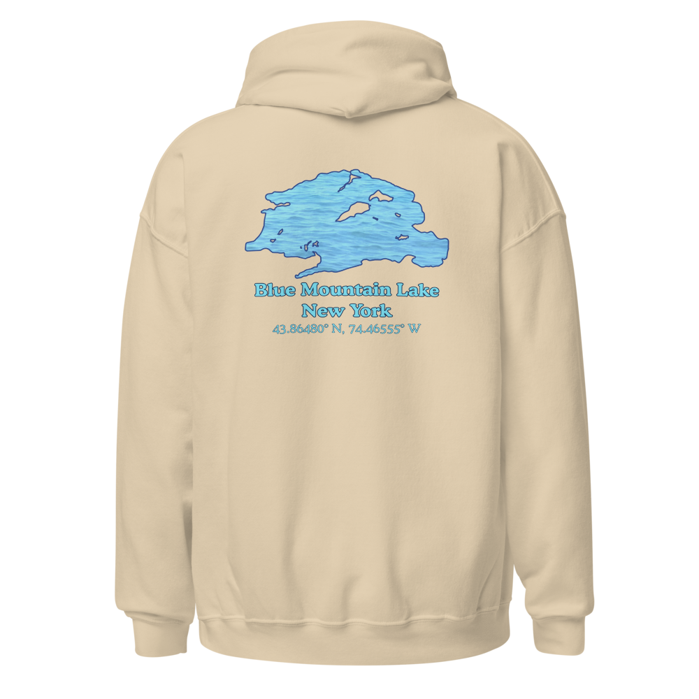 Blue Mountain Lake Unisex Pullover Hoodie