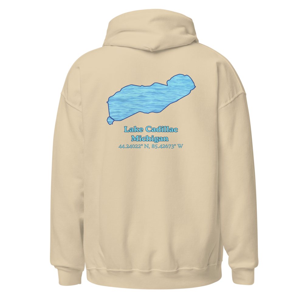 Classic Unisex Pullover Hoodie - Lake Cadillac on back and We Lake You on front