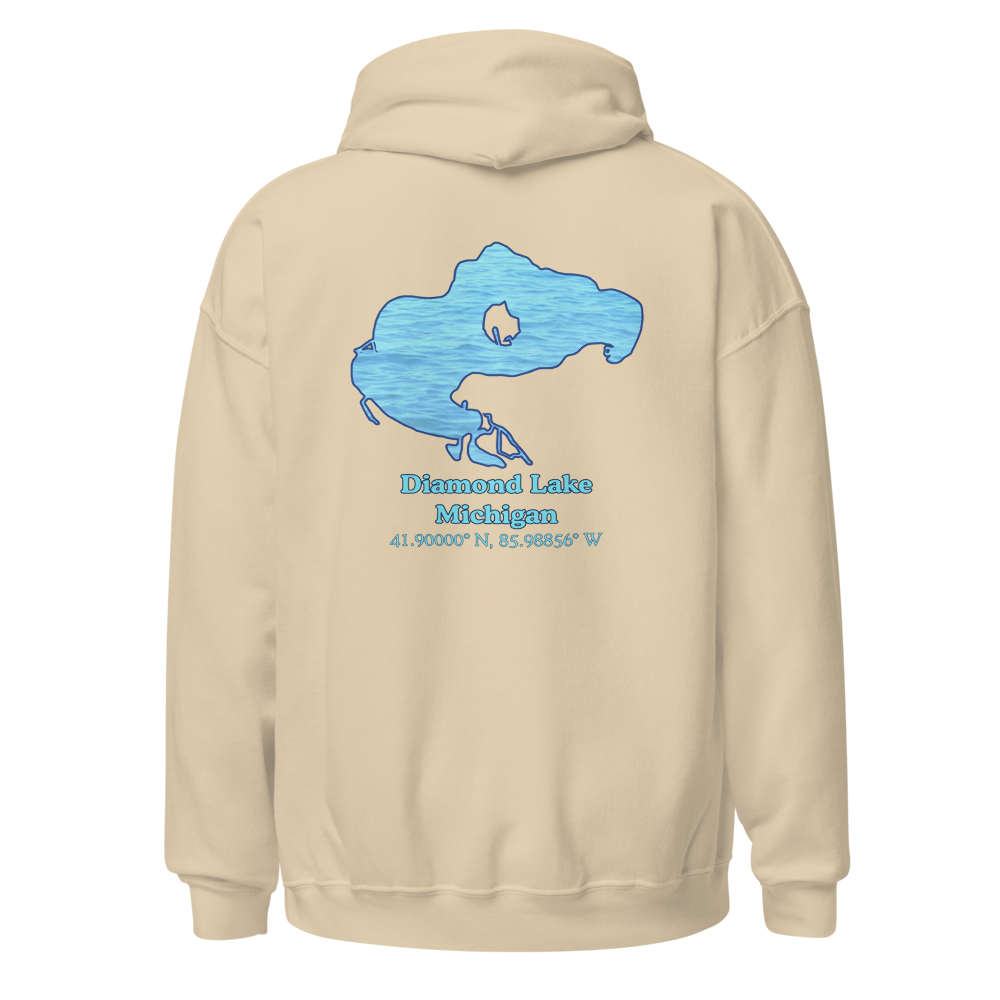 Diamond Lake Unisex Pullover Hoodie