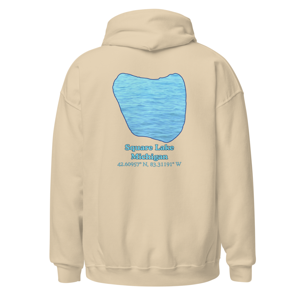 Square Lake Unisex Pullover Hoodie