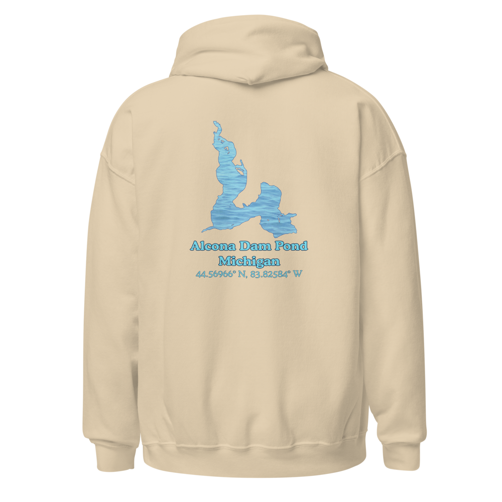 Alcona Dam Pond Unisex Pullover Hoodie