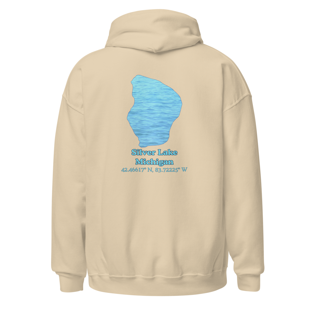 Silver Lake Unisex Pullover Hoodie