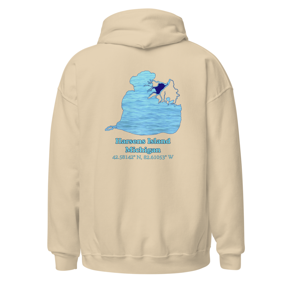 Harsens Island Unisex Pullover Hoodie