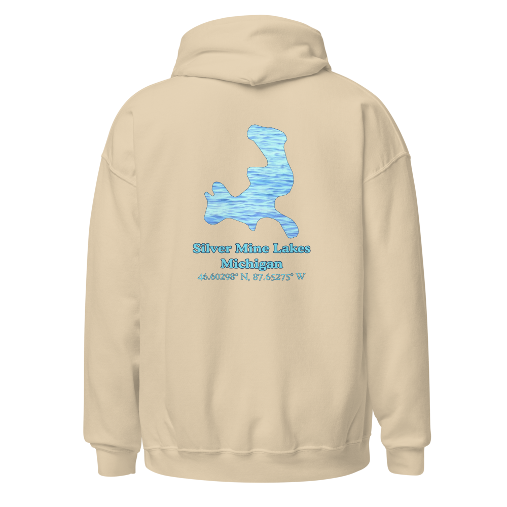 Silver Mine Lakes Unisex Pullover Hoodie