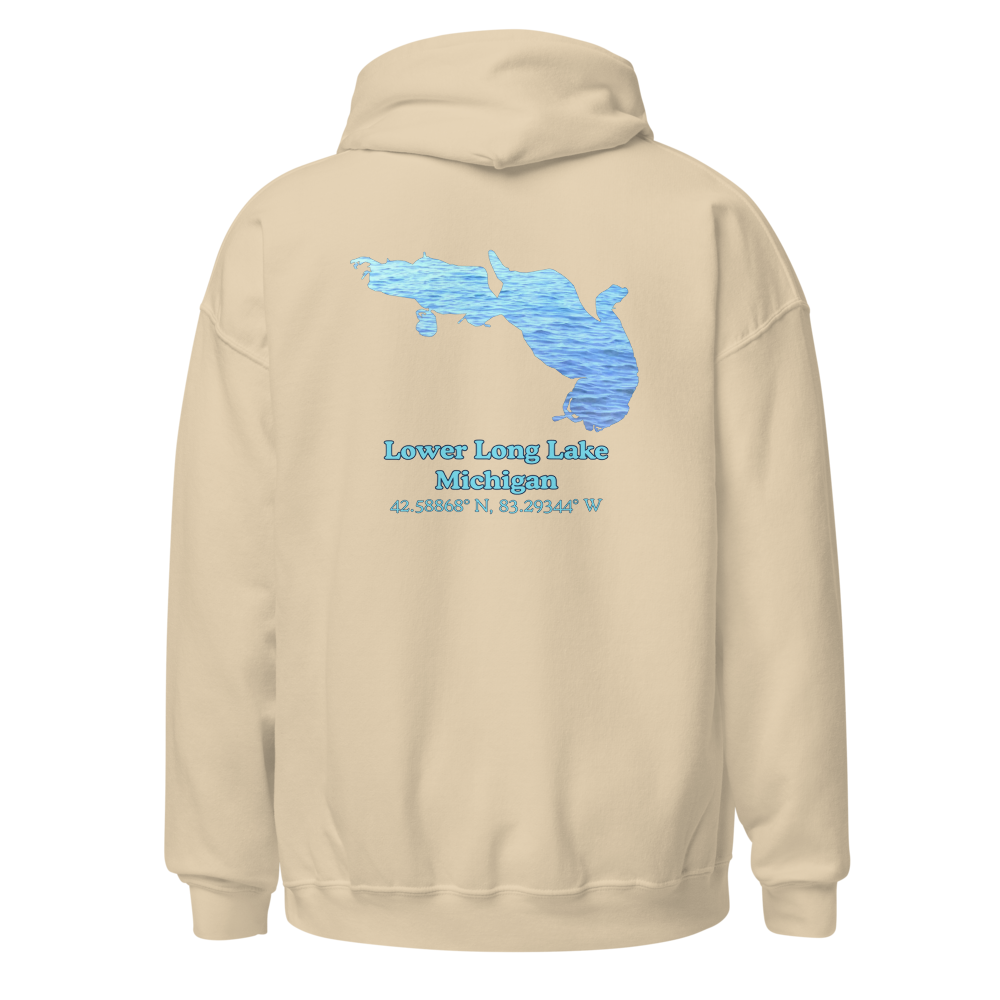 Lower Long Lake Unisex Pullover Hoodie