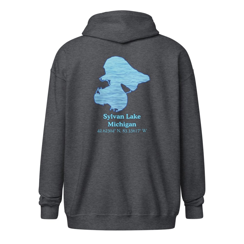 Sylvan Lake Unisex Zip Hoodie