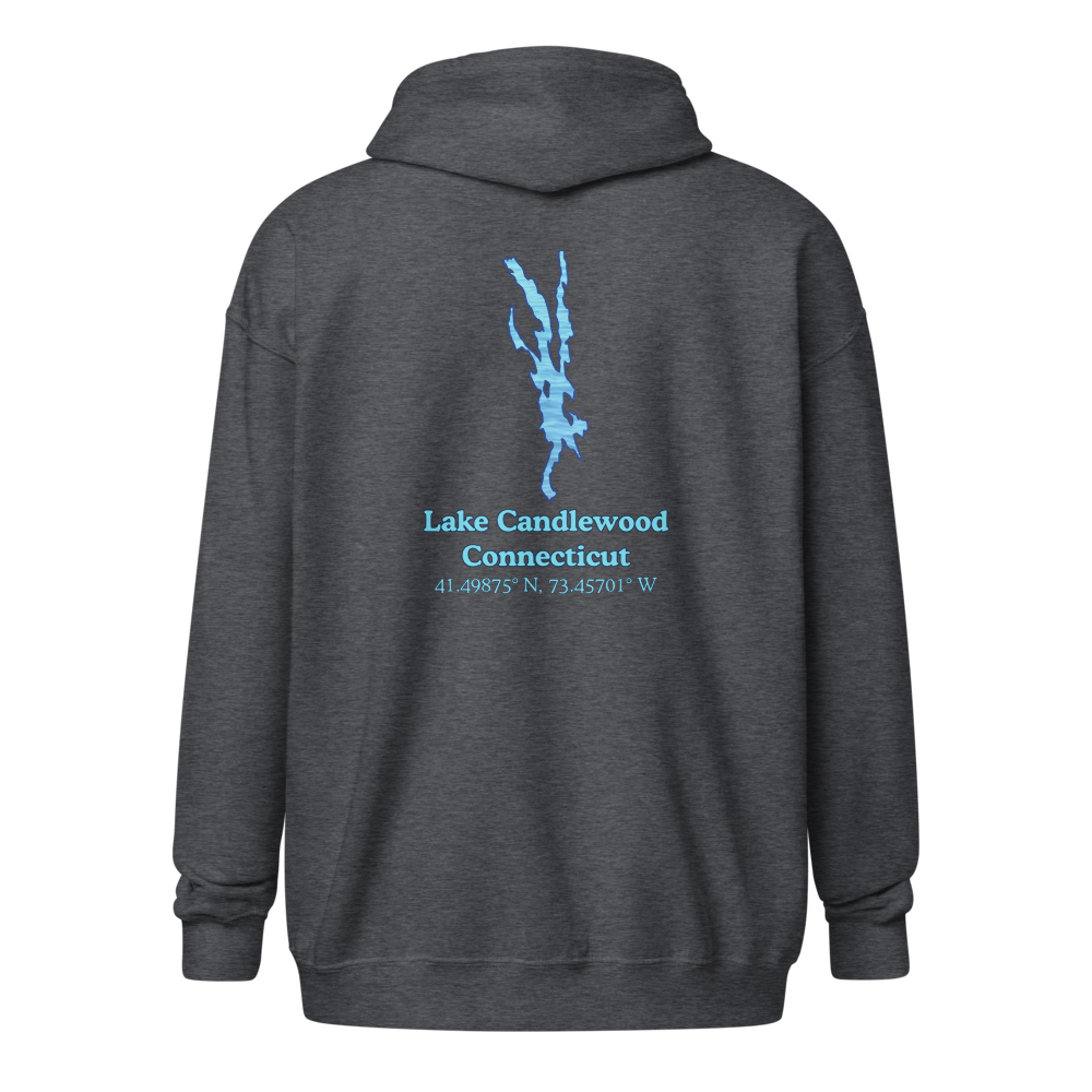 Lake Candlewood Unisex Zip Hoodie