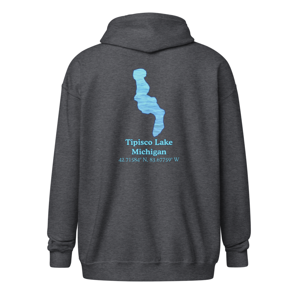 Tipisco Lake Unisex Zip Hoodie