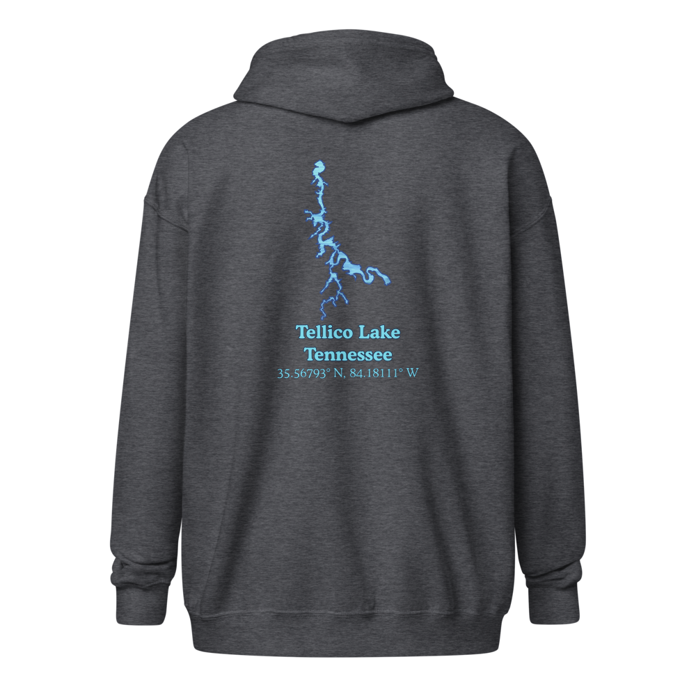 Tellico Lake Unisex Zip Hoodie