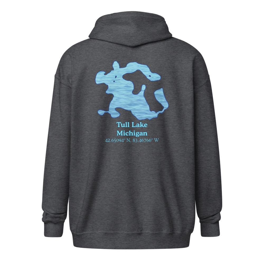 Tull Lake Unisex Zip Hoodie