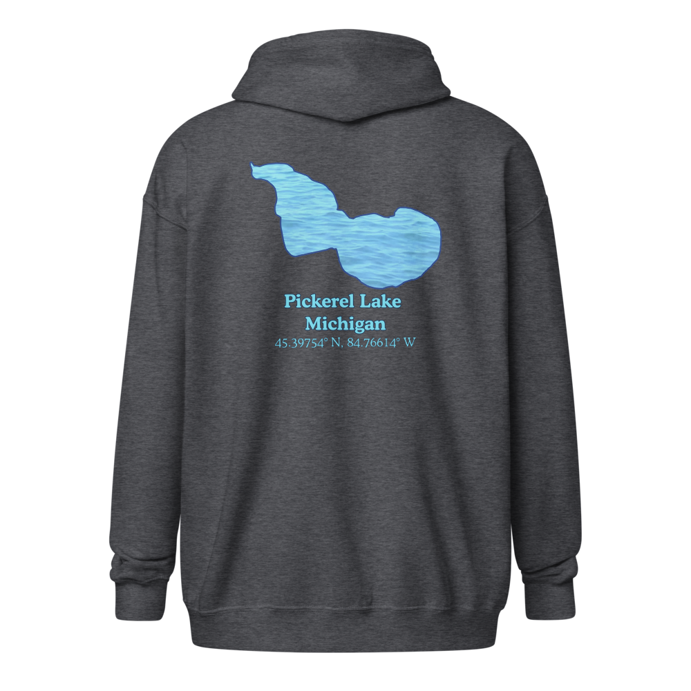 Pickerel Lake Unisex Zip Hoodie