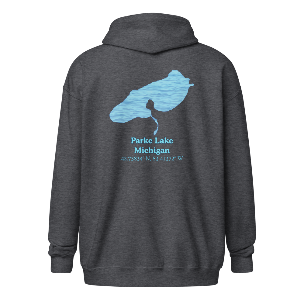 Parke Lake Unisex Zip Hoodie