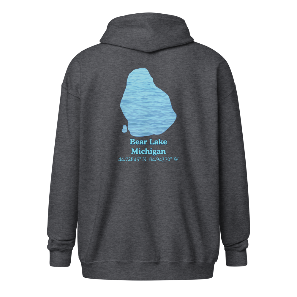 Bear Lake Unisex Zip Hoodie