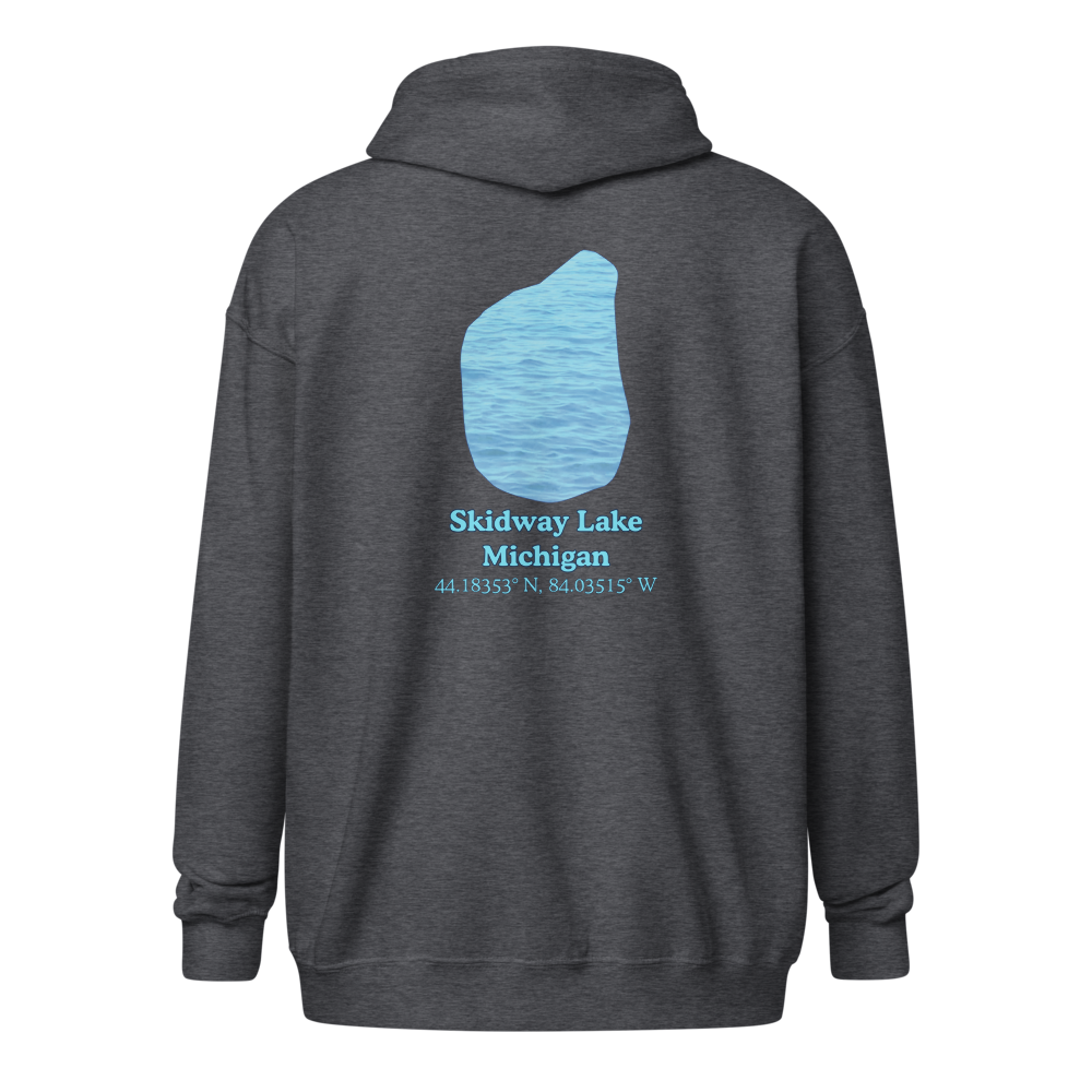 Skidway Lake Unisex Zip Hoodie