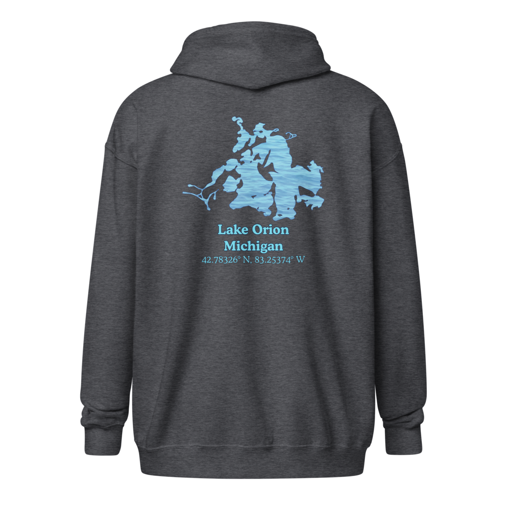 Lake Orion Unisex Zip Hoodie
