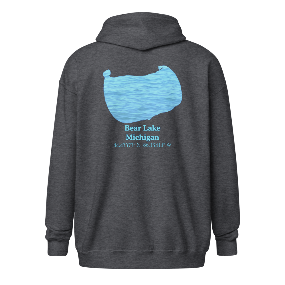 Bear Lake Unisex Zip Hoodie