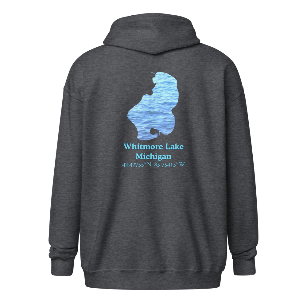 Whitmore Lake Unisex Zip Hoodie
