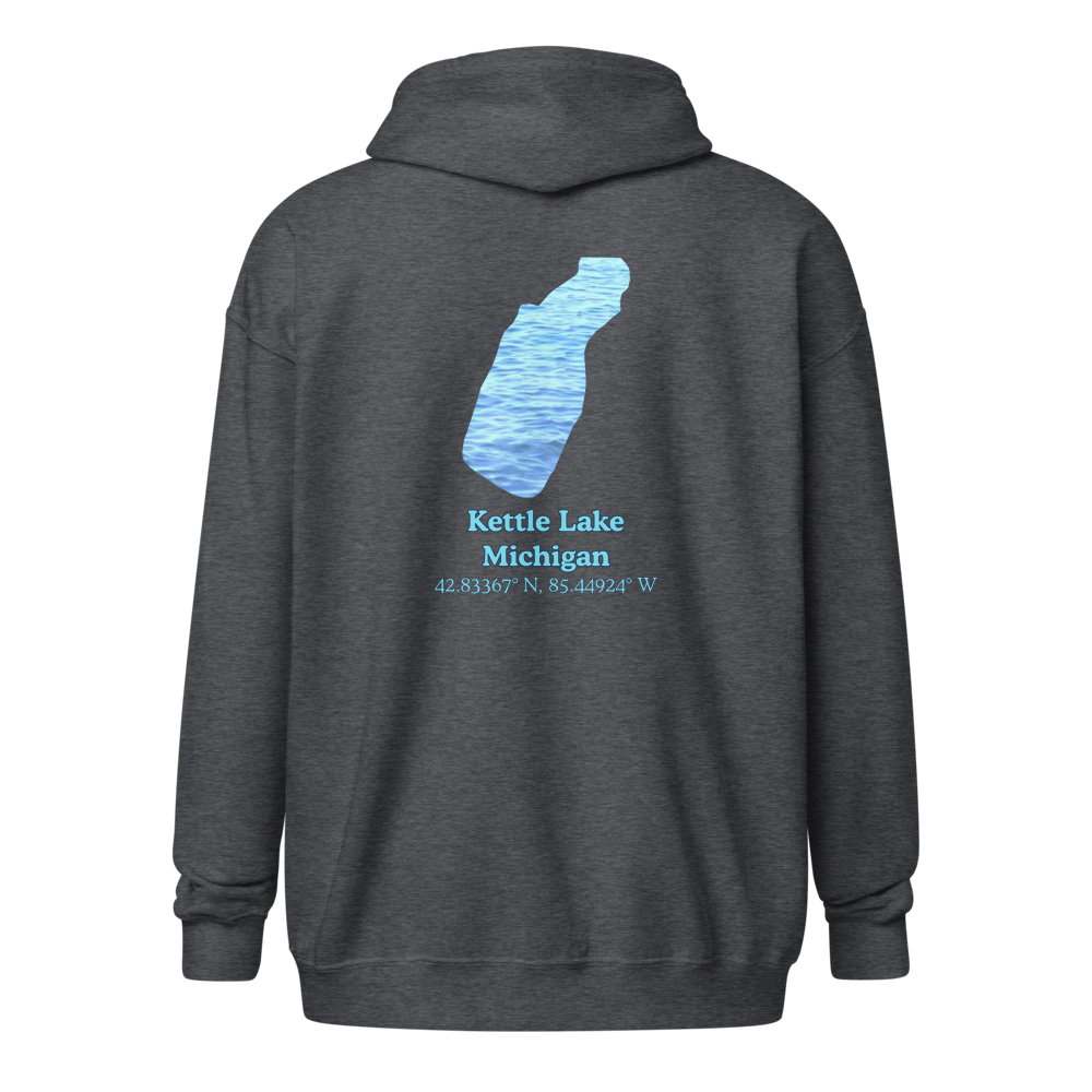 Kettle Lake Unisex Zip Hoodie
