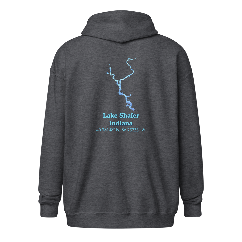 Lake Shafer Unisex Zip Hoodie
