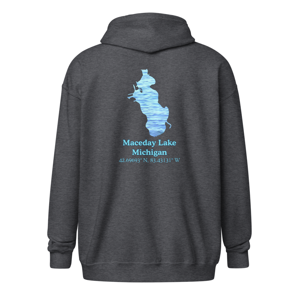 Maceday Lake Unisex Zip Hoodie