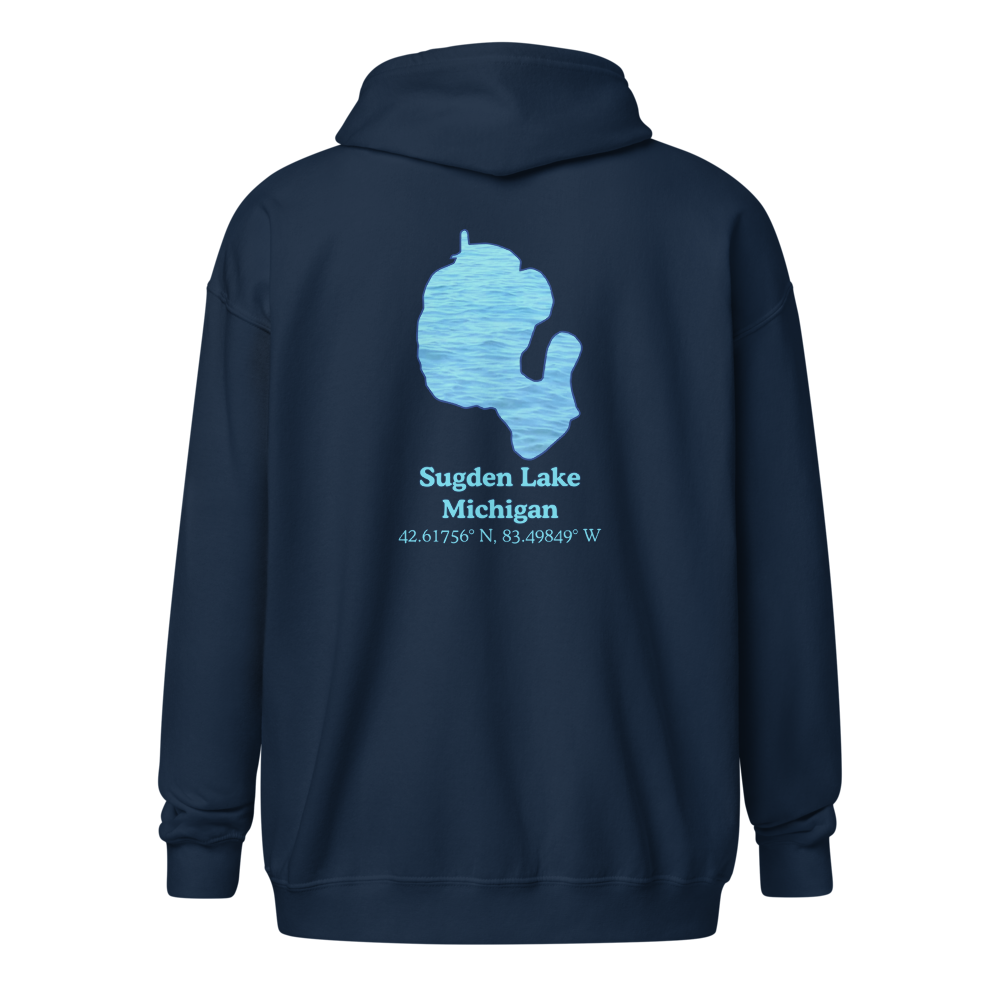Sugden Lake Unisex Zip Hoodie