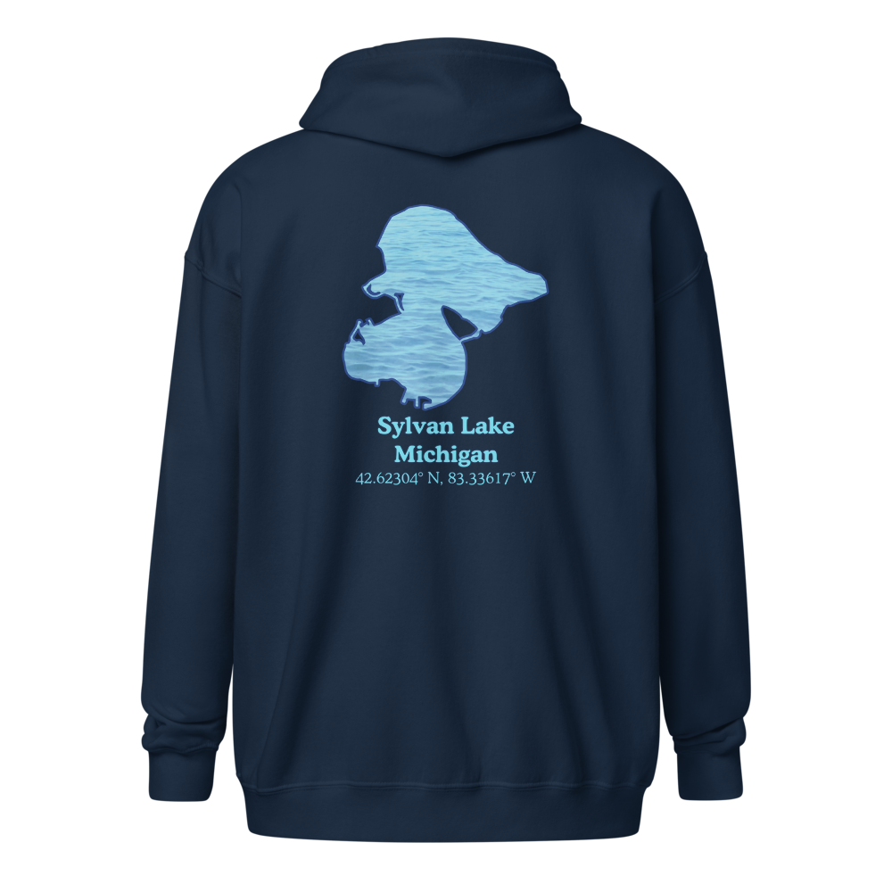 Sylvan Lake Unisex Zip Hoodie