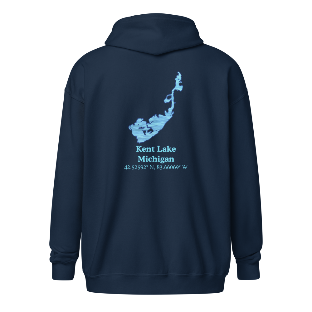 Kent Lake Unisex Zip Hoodie