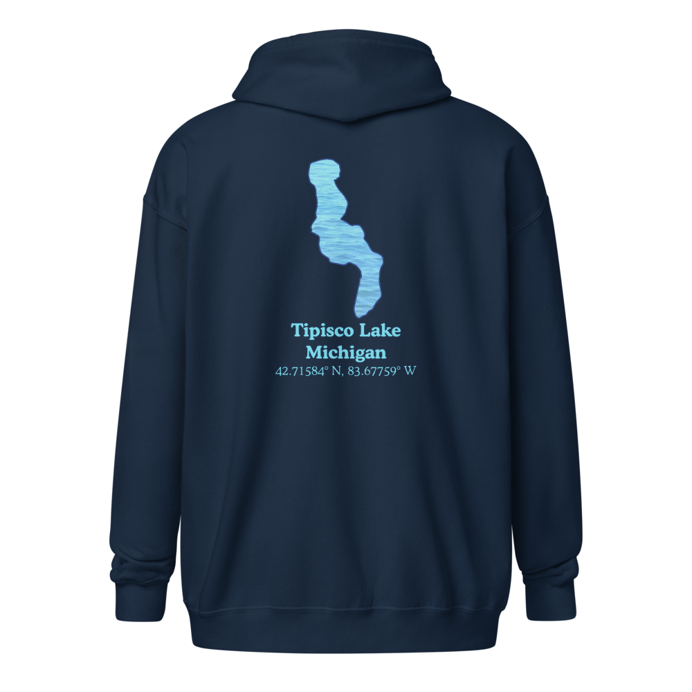 Tipisco Lake Unisex Zip Hoodie