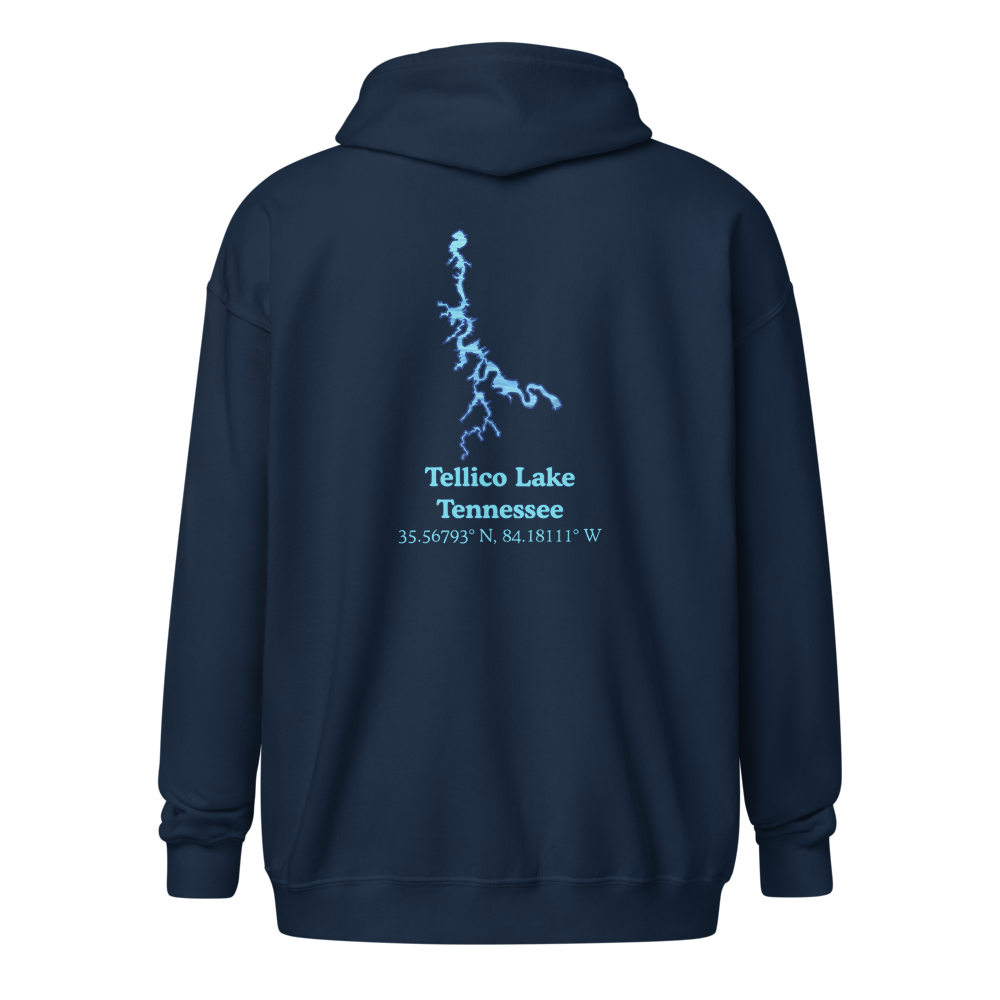 Tellico Lake Unisex Zip Hoodie