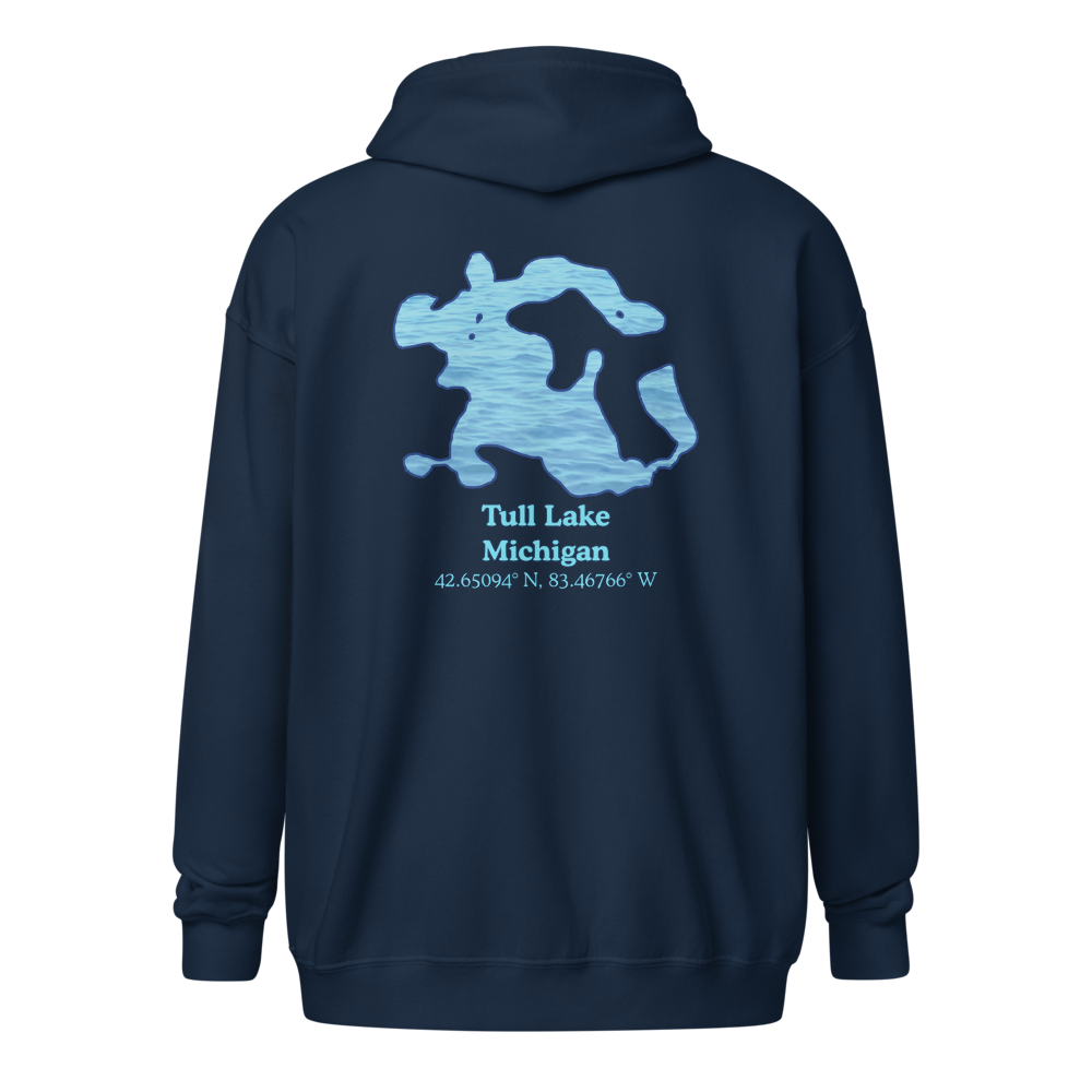 Tull Lake Unisex Zip Hoodie