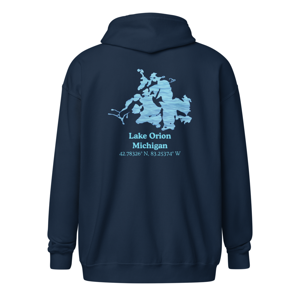 Lake Orion Unisex Zip Hoodie
