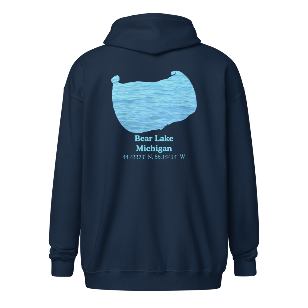 Bear Lake Unisex Zip Hoodie
