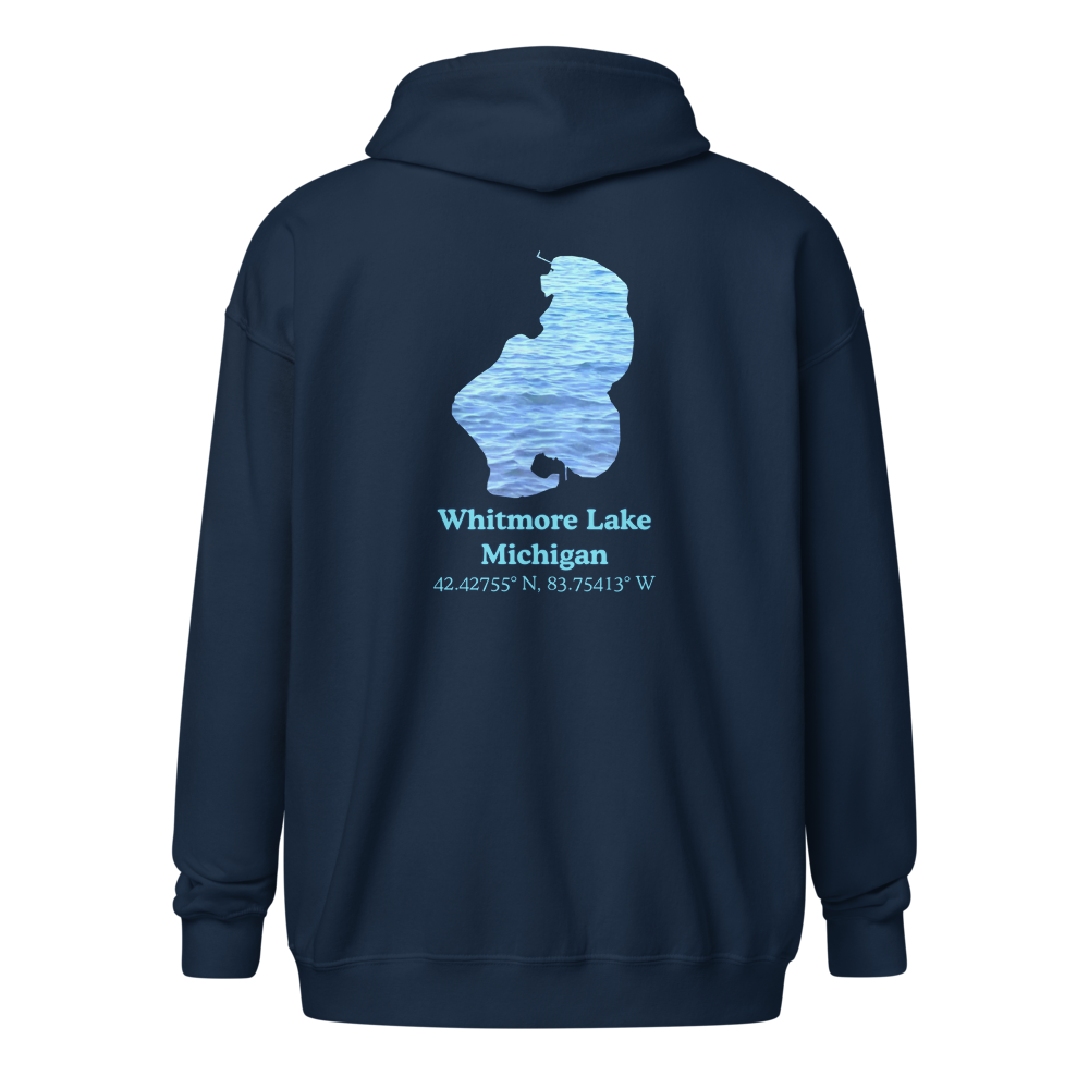 Whitmore Lake Unisex Zip Hoodie