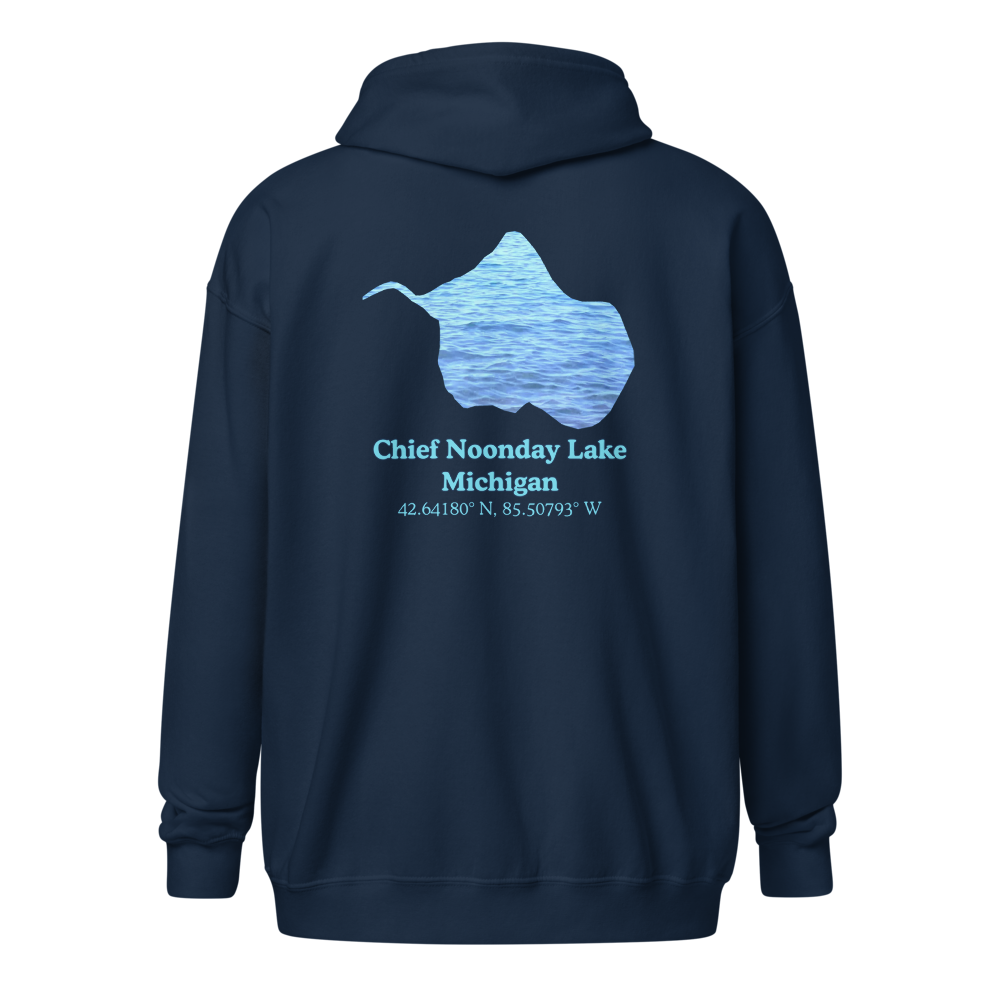 Chief Noonday Lake Unisex Zip Hoodie