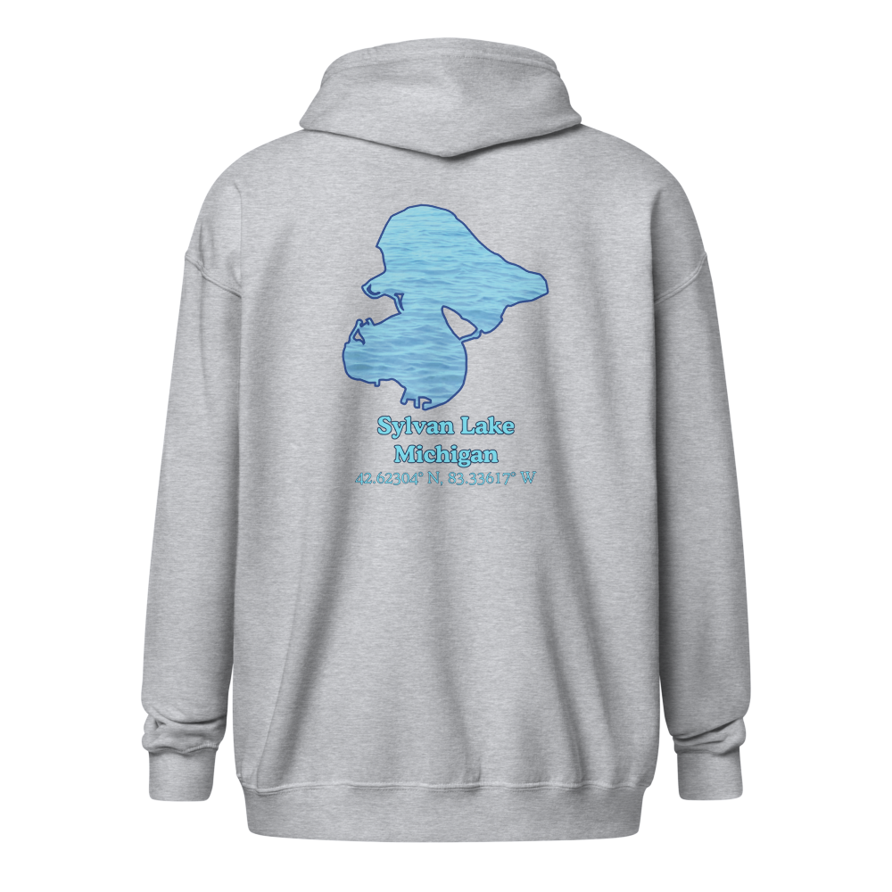 Sylvan Lake Unisex Zip Hoodie