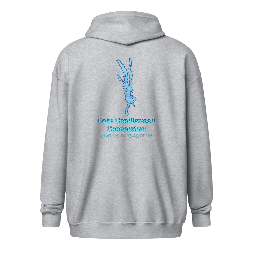 Lake Candlewood Unisex Zip Hoodie