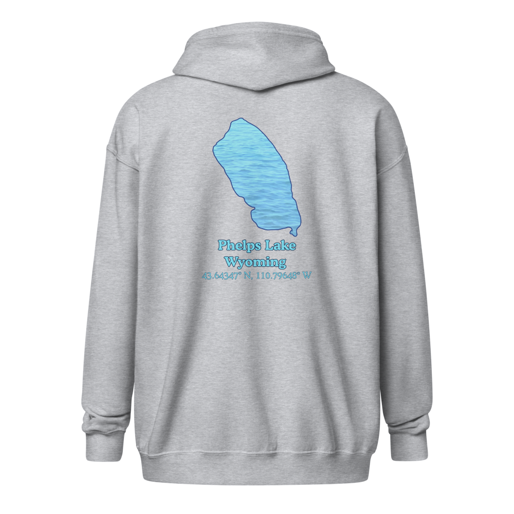 Phelps Lake Unisex Zip Hoodie