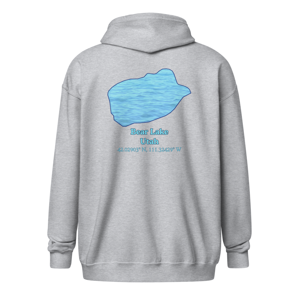 Bear Lake Unisex Zip Hoodie