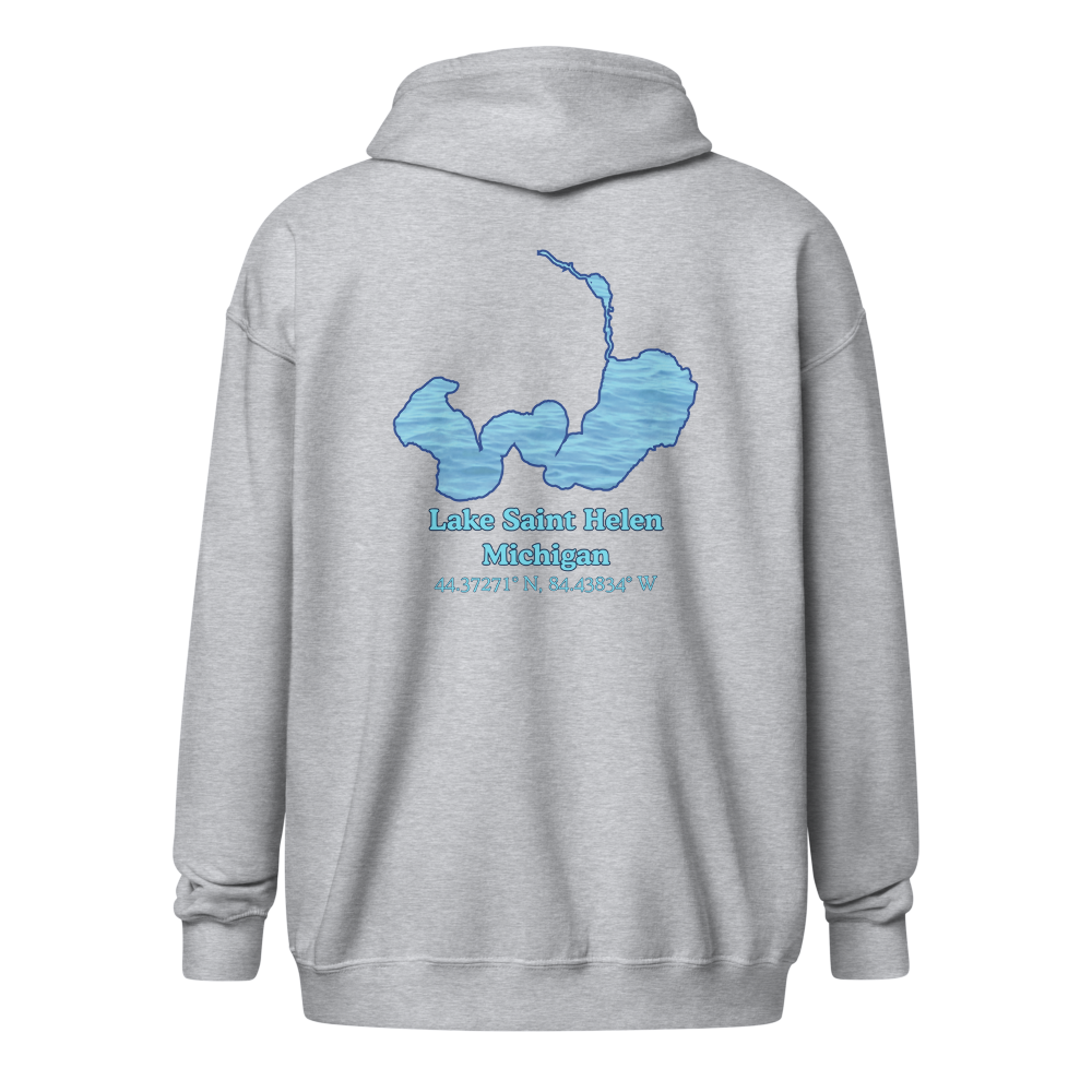 Lake Saint Helen Unisex Zip Hoodie