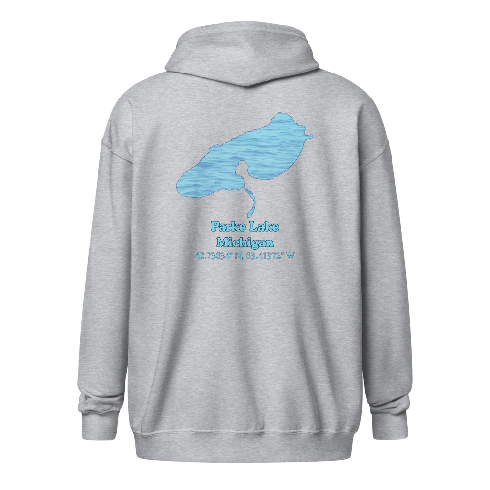Parke Lake Unisex Zip Hoodie