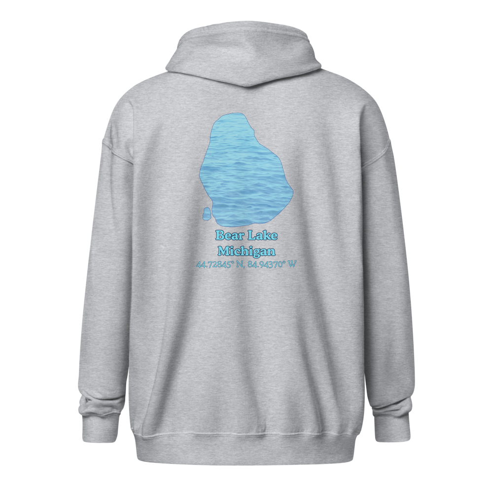 Bear Lake Unisex Zip Hoodie