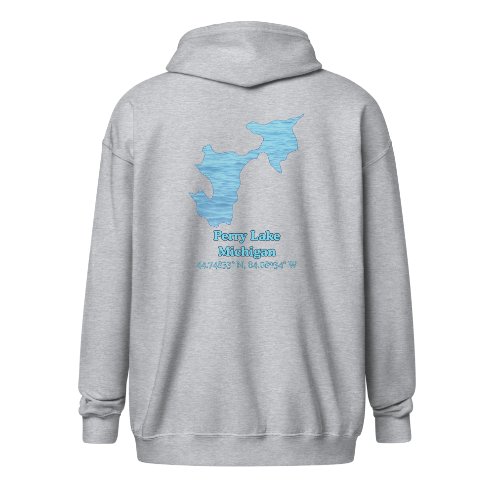 Perry Lake Unisex Zip Hoodie
