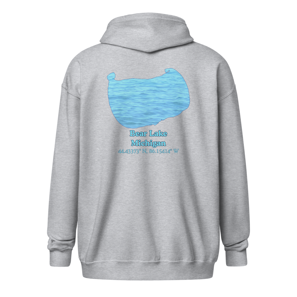 Bear Lake Unisex Zip Hoodie