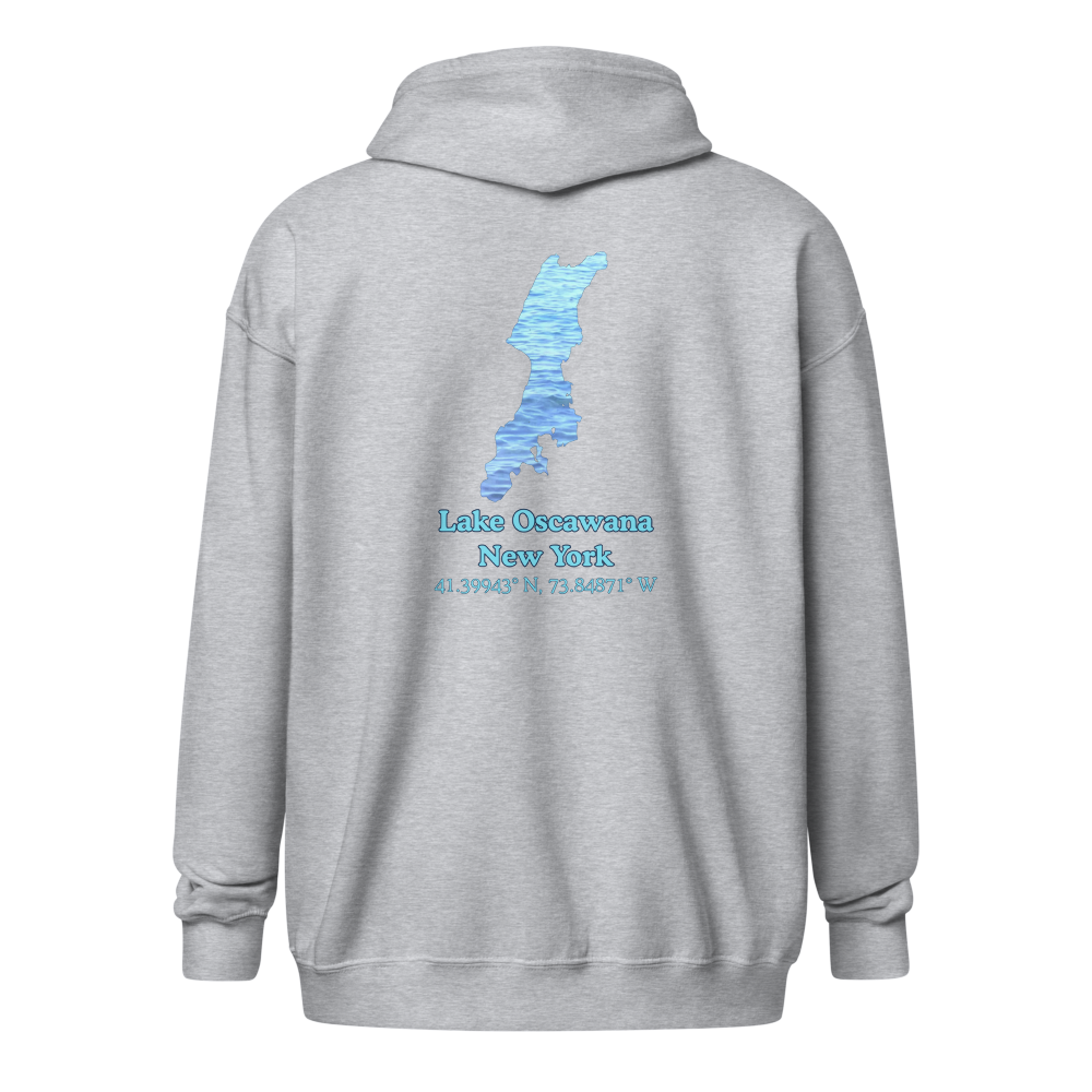 Lake Oscawana Unisex Zip Hoodie
